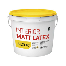 Siltek Interior Matt Latex Фарба інтер'єрна латексна База А матова 14кг
