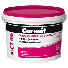 Фарба фасадна силікон-силікатна Ceresit CT 46 10 л