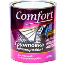 КОМФОРТ Грунт ГФ-021 СІРИЙ 50 кг