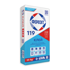 Ферозіт 119 Клей для плит теплоізоляційних 25кг