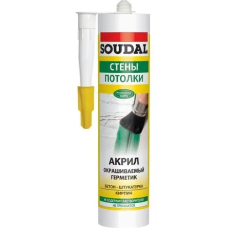 Герметик Soudal акриловий білий  280мл