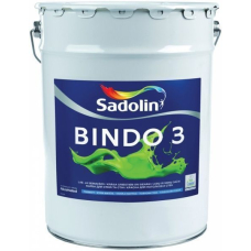Фарба інтер'єрна латексна водоемульсійна Sadolin Bindo 3 PROF мат білий 20 л